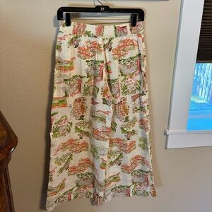 Cynthia Rowley 100% linen pants